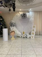 Фотозона круглая с крыльями на Крещение