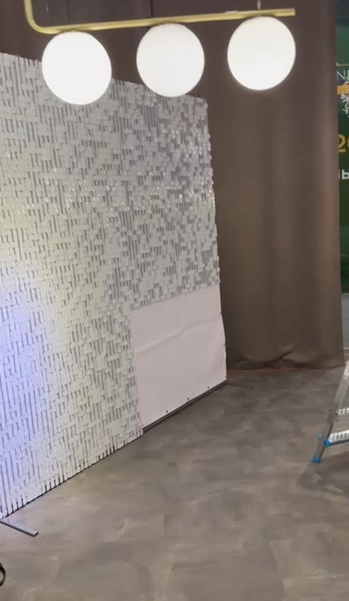 Подготовка фотозоны Серебро